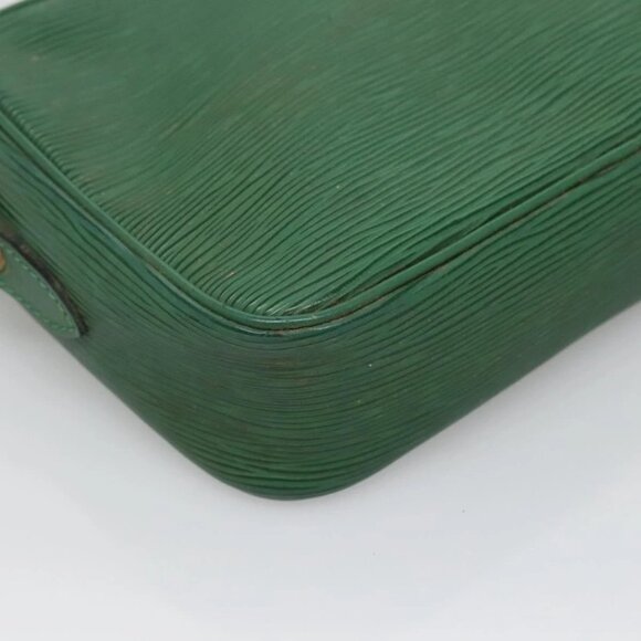 LOUIS VUITTON Epi Trocadero 23 Shoulder Bag Green M52304 LV Auth 132041 - Picture 14 of 16